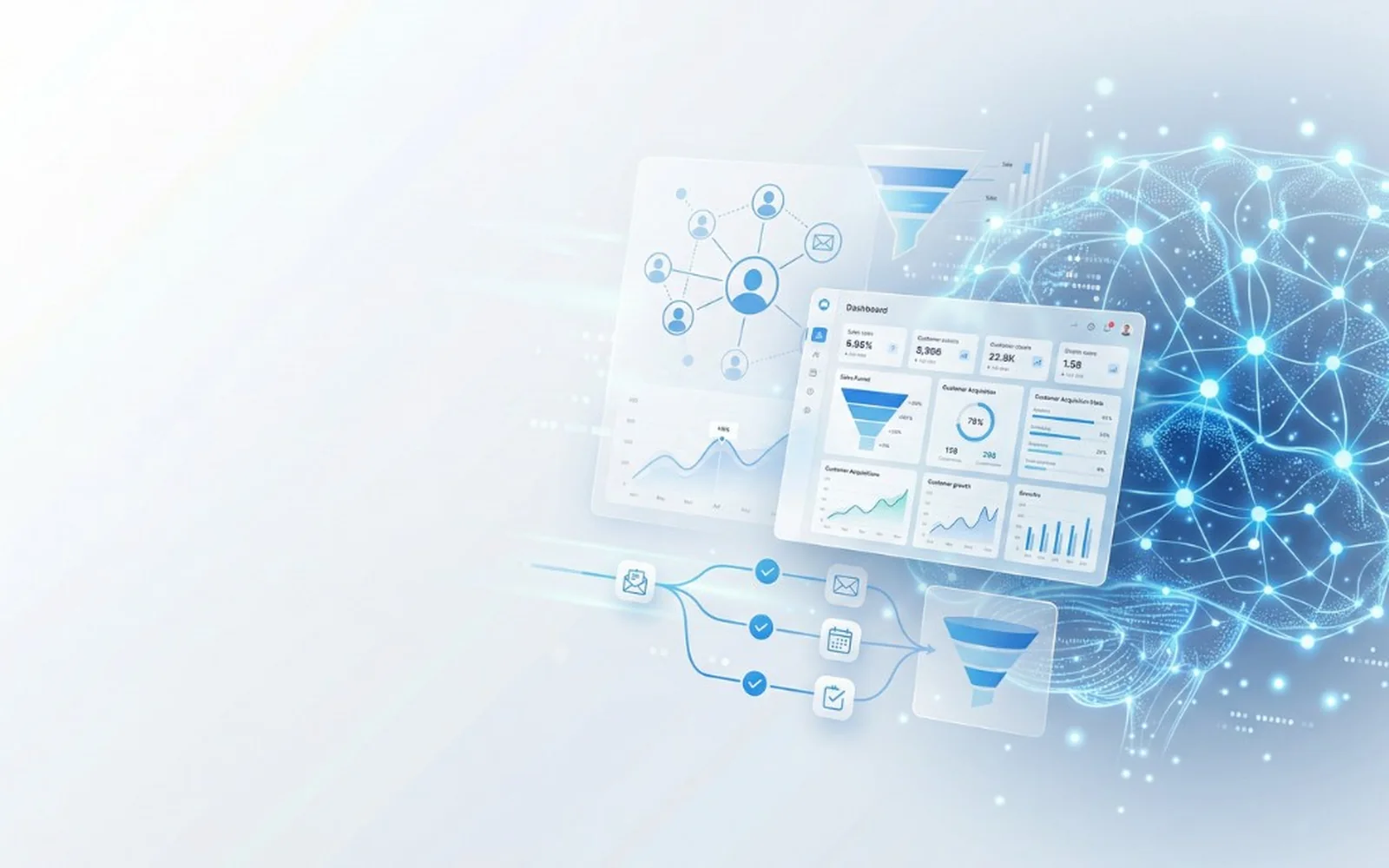 AI 与 CRM 智能协同可视化